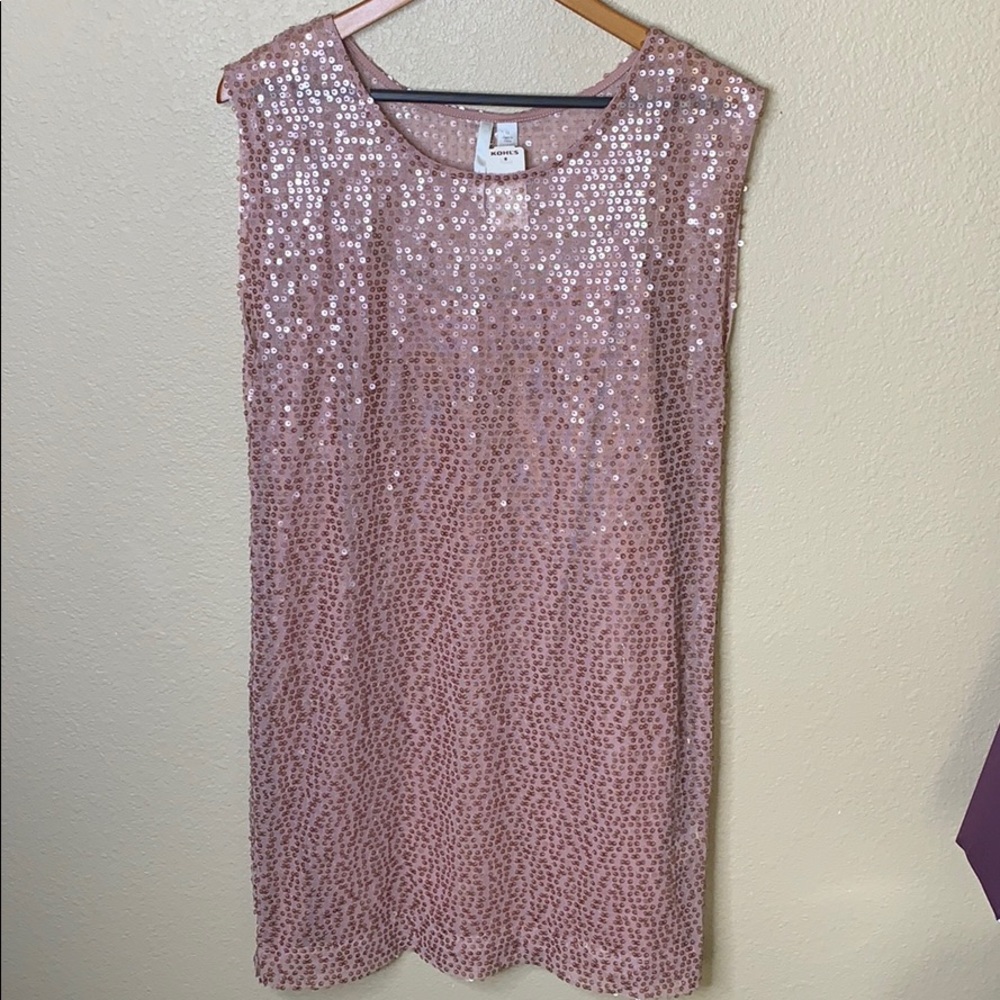 Lauren Conrad sequin dress
